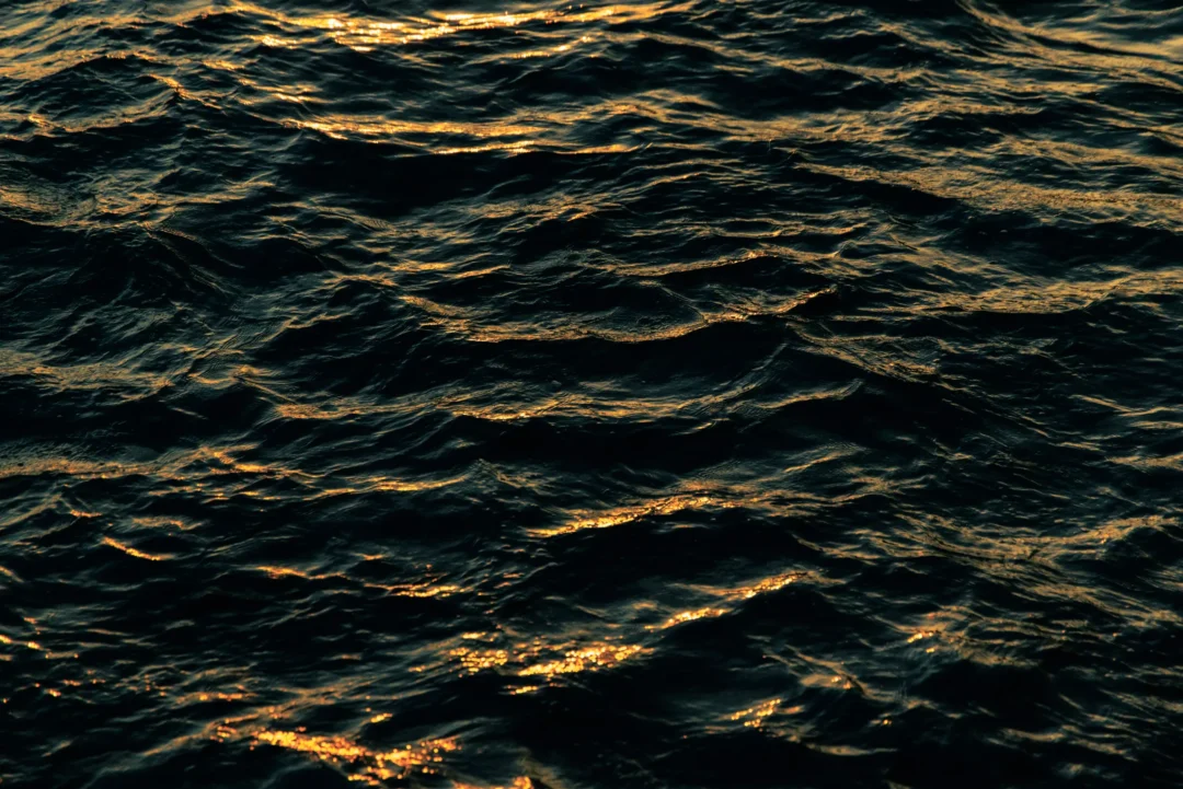 Southsea Solent Water Ripples Golden Hour, Southsea and Old Portsmouth, Hampshire