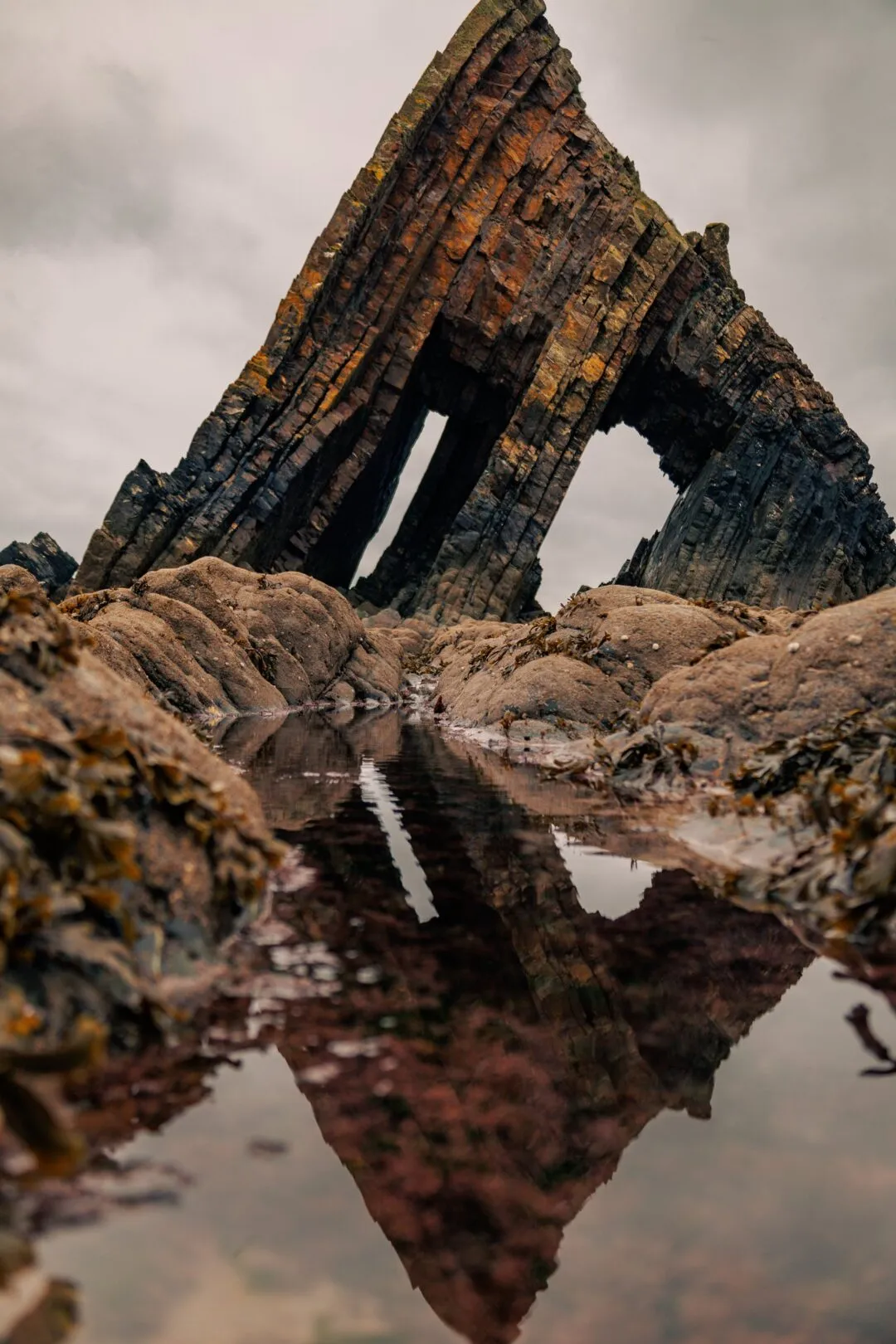 Blackchurch rock reflection