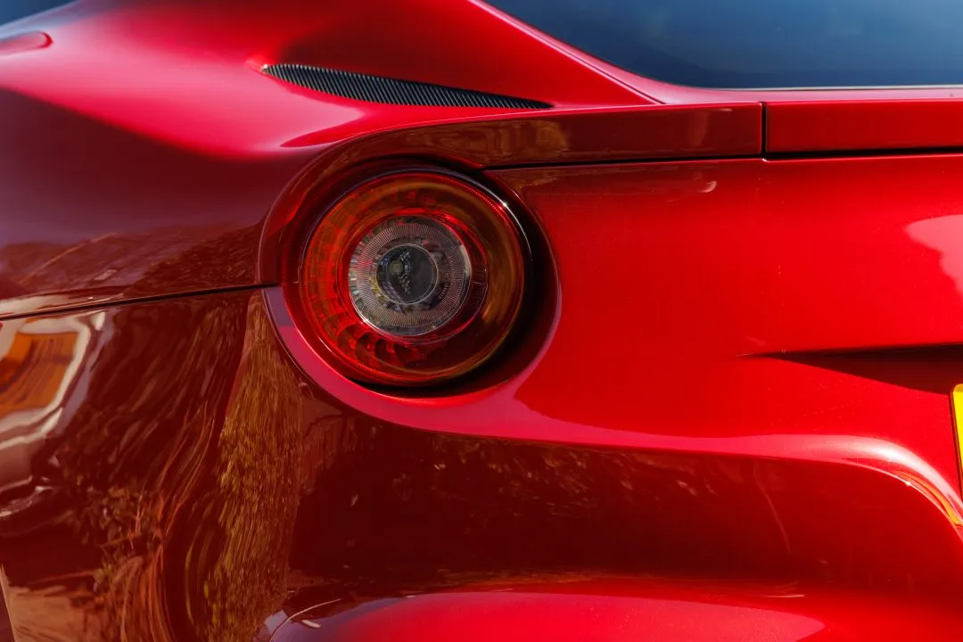 Ferrari F12 taillight detail, Caffeine and Machine