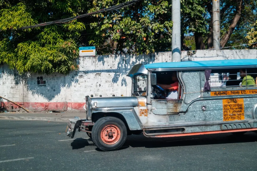 Classic jeepney portrait manila