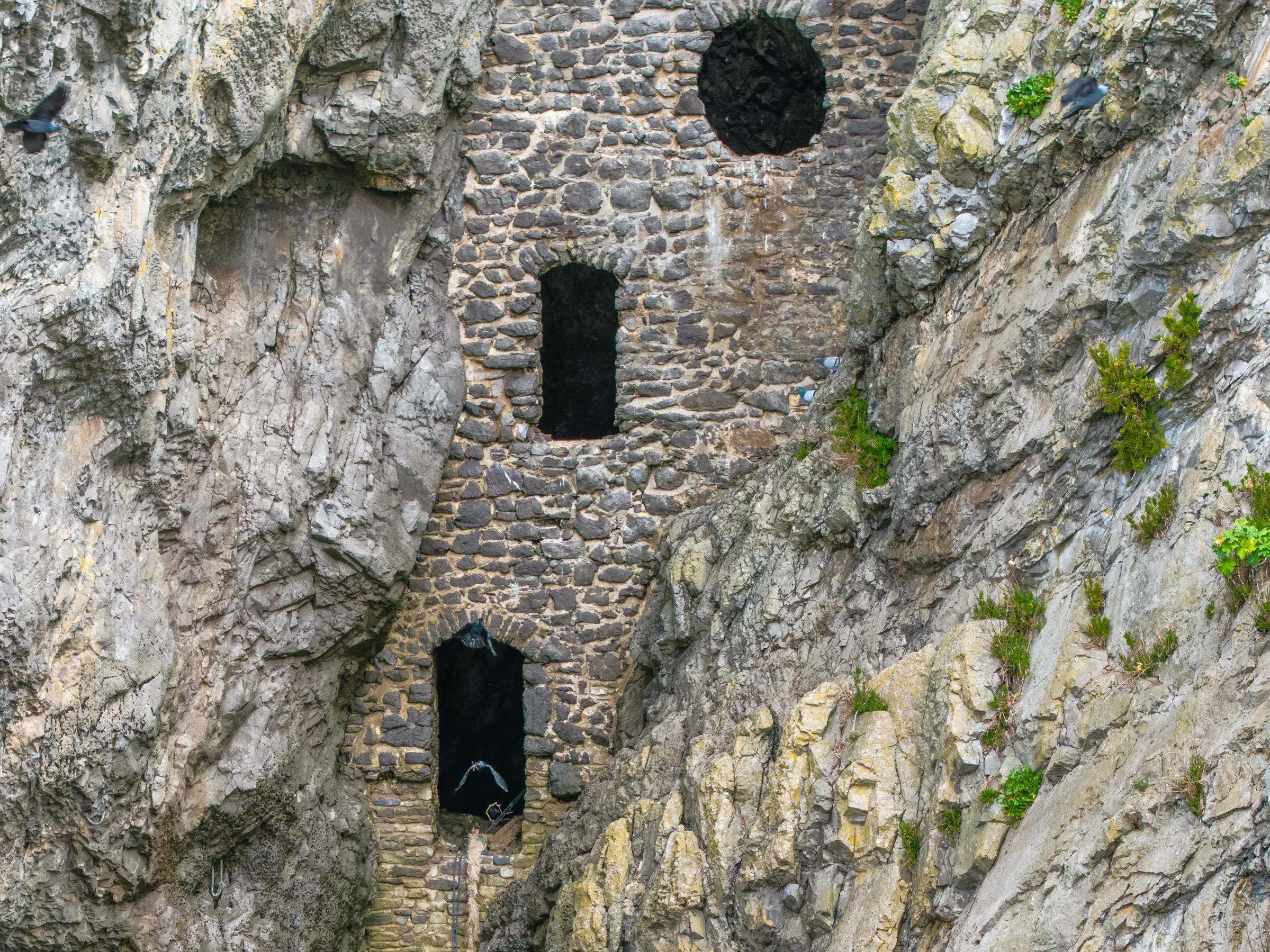 Culver hole window detail