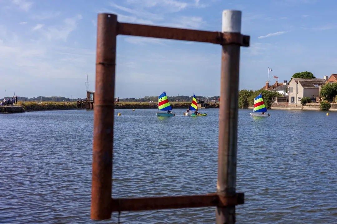 Frame within frame sails, Emsworth