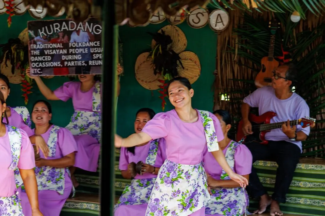 Folk dance performance bohol