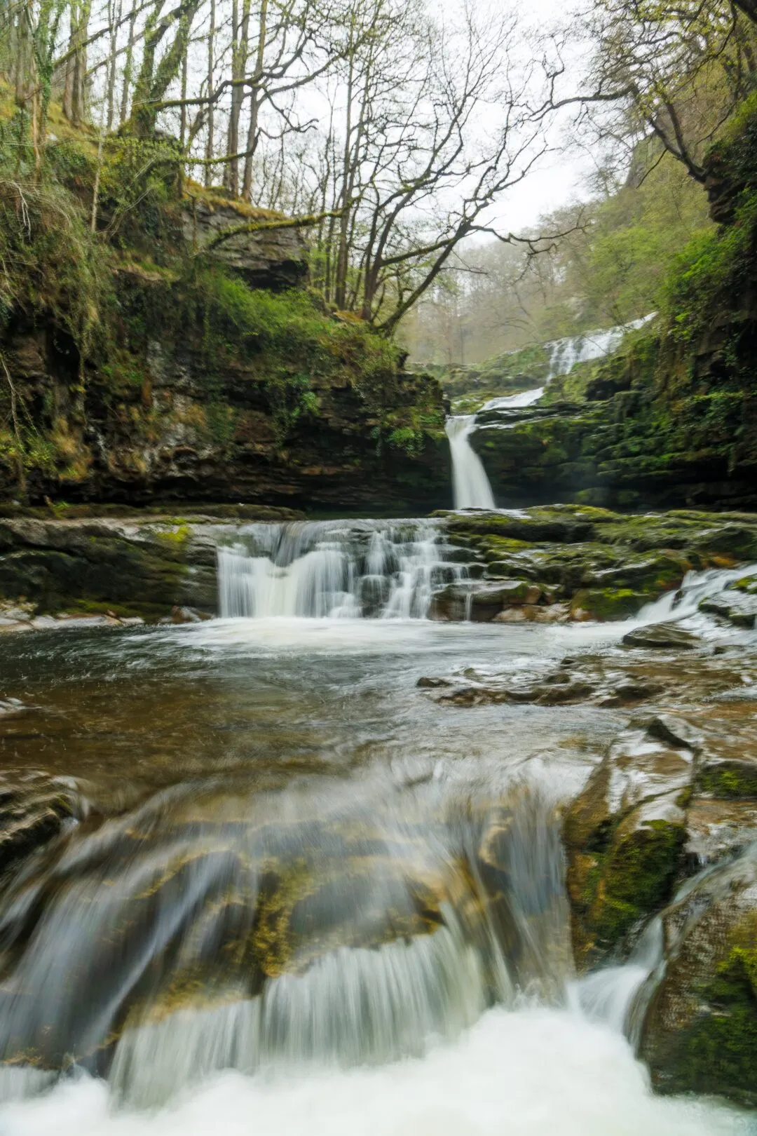 Four waterfalls small cascade