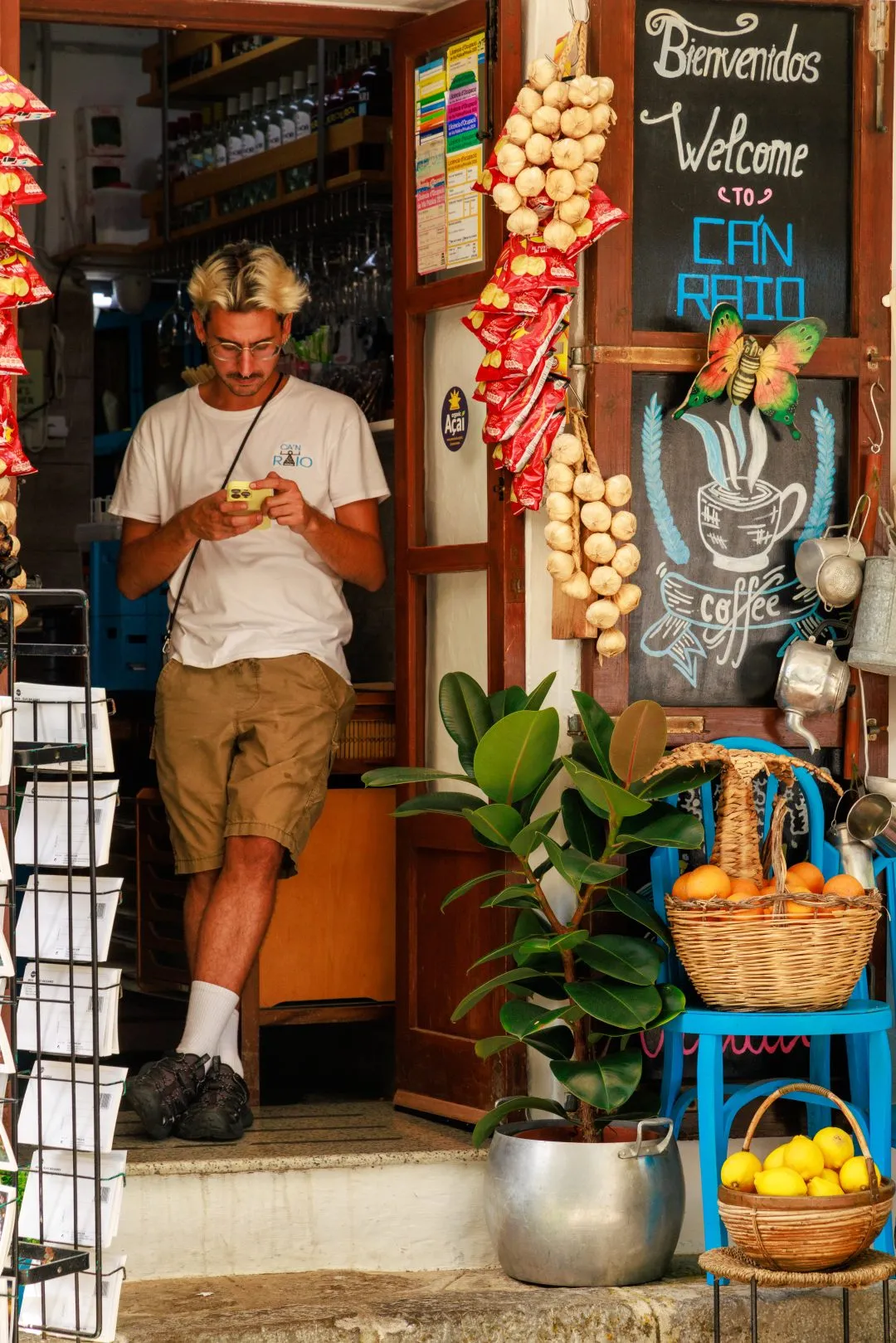 Can Raio grocery shopkeeper, Ibiza Old Town