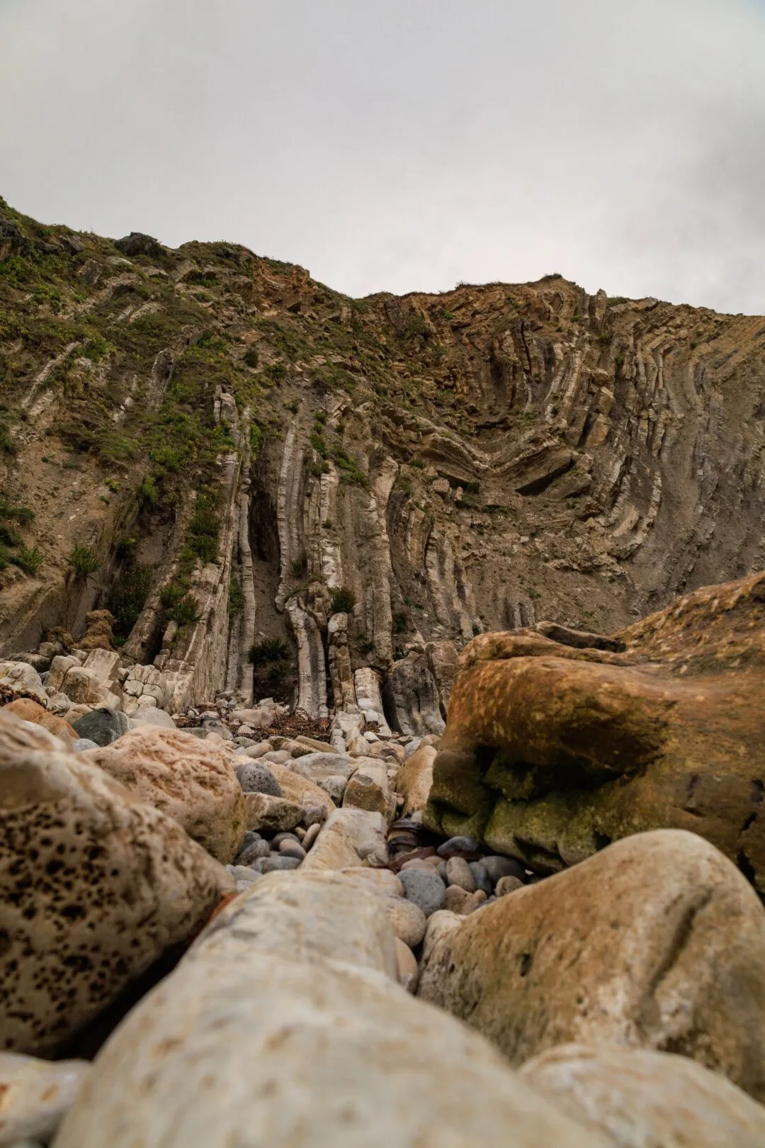 Lulworth cove rock strata
