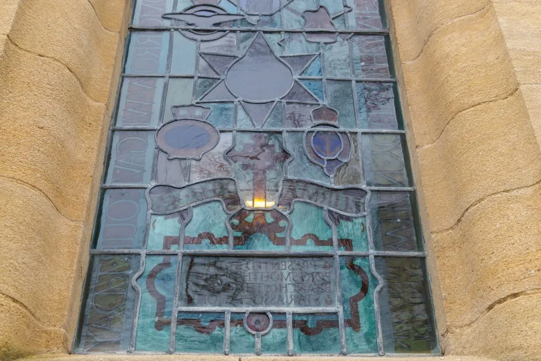 Old Portsmouth Cathedral Stained Glass Window, Southsea and Old Portsmouth, Hampshire
