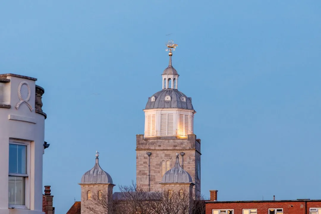 Old Portsmouth Church Cupola Blue Hour, Southsea and Old Portsmouth, Hampshire
