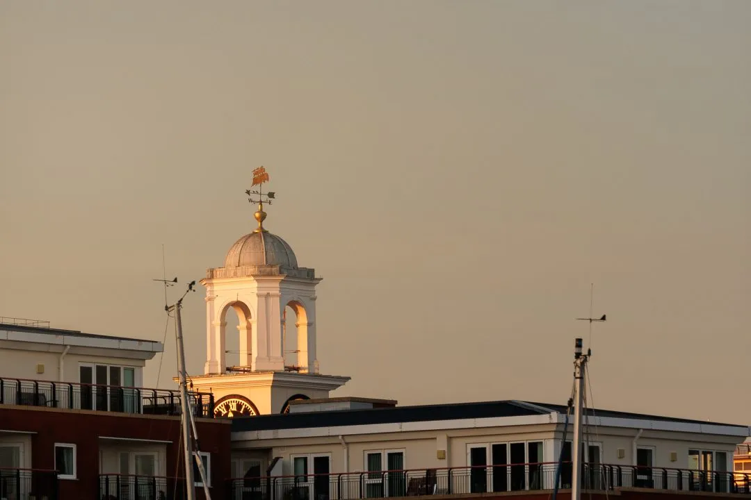 Old Portsmouth Cupola Weathervane Detail, Southsea and Old Portsmouth, Hampshire