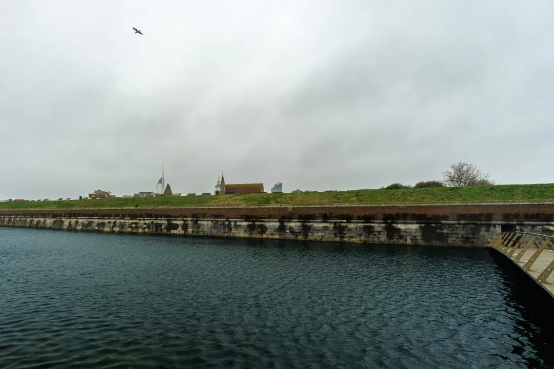 Old Portsmouth Fort Wall Spinnaker Skyline, Southsea and Old Portsmouth, Hampshire