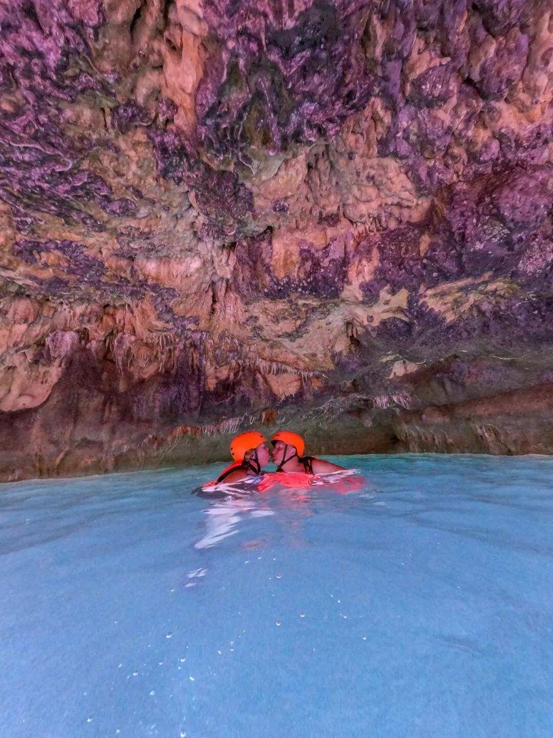 Pink cave grotto intimate framing cebu