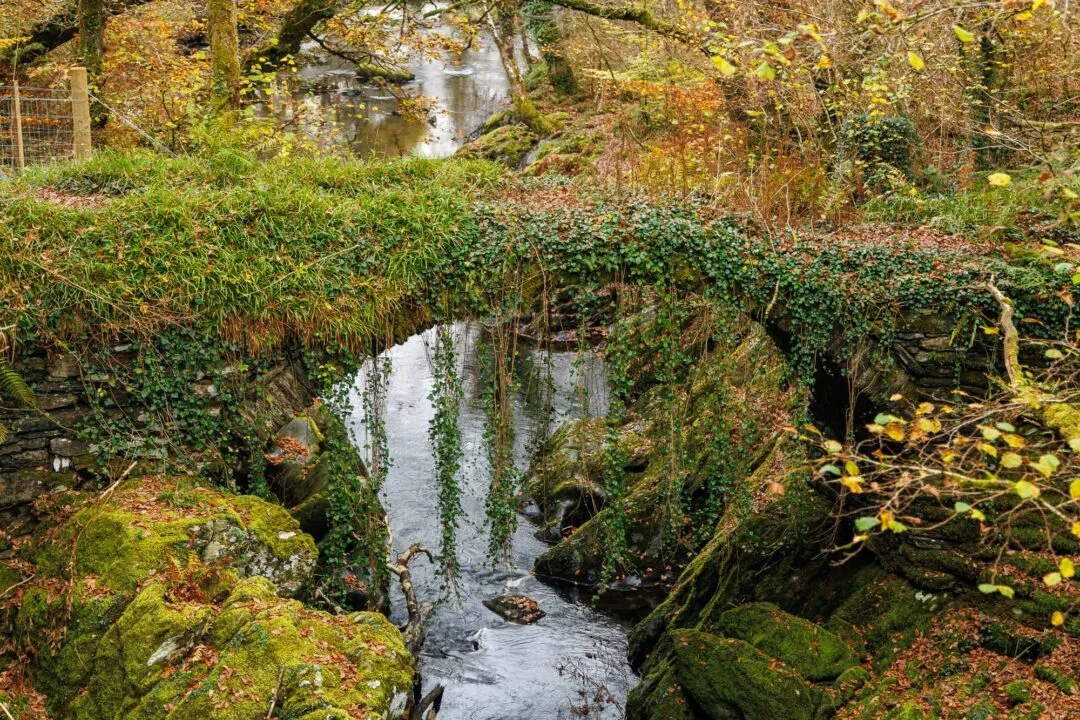 Snowdonia penmachno roman bridge