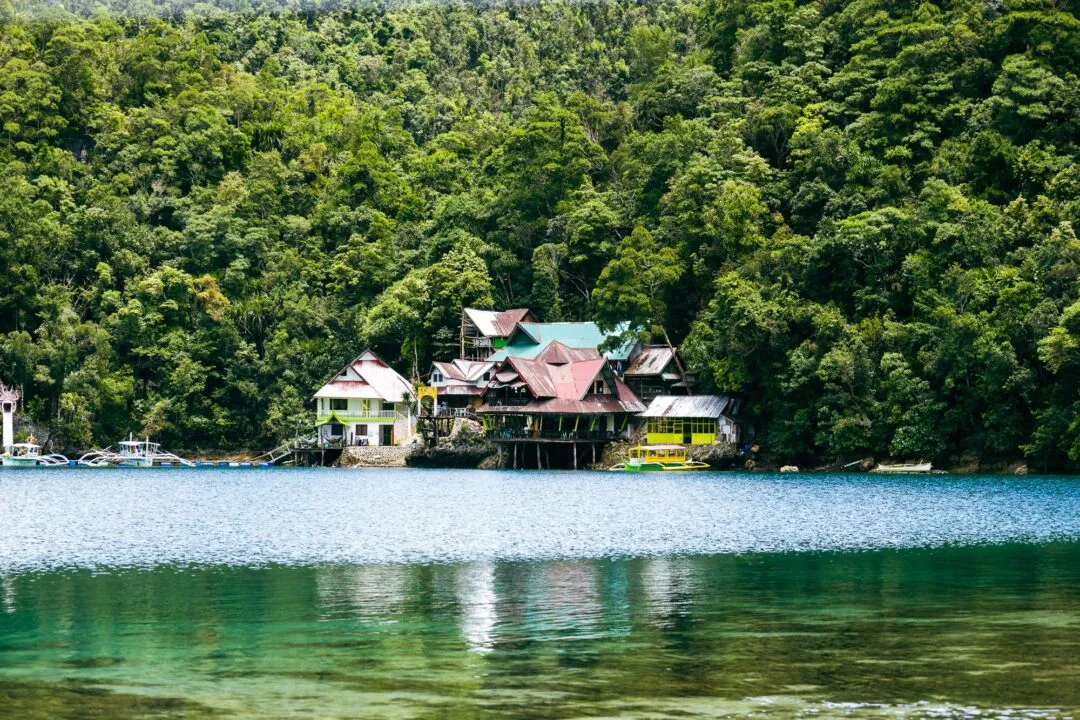 Stilt house resort jungle cliff siargao